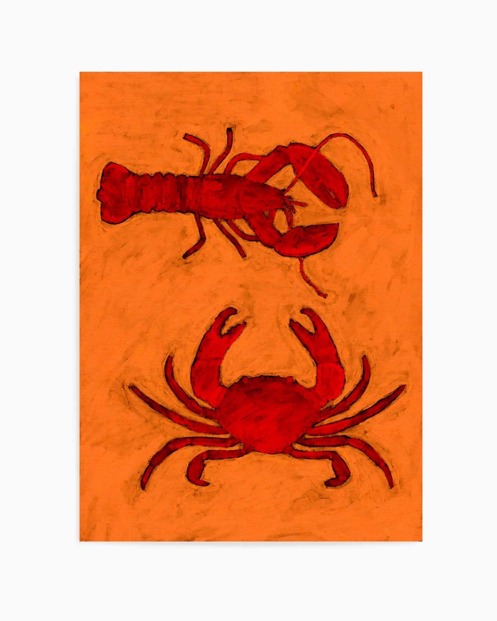 Coastal Creatures by Shatha Al Dafai | Art Print from Olive et Oriel where you can shop wallpaper and artworks online