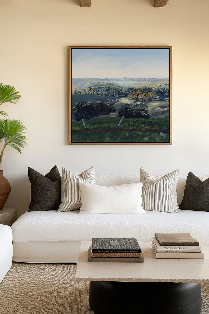Coopers Shoot to Lennox by Meredith Howse | Framed Canvas Art Print