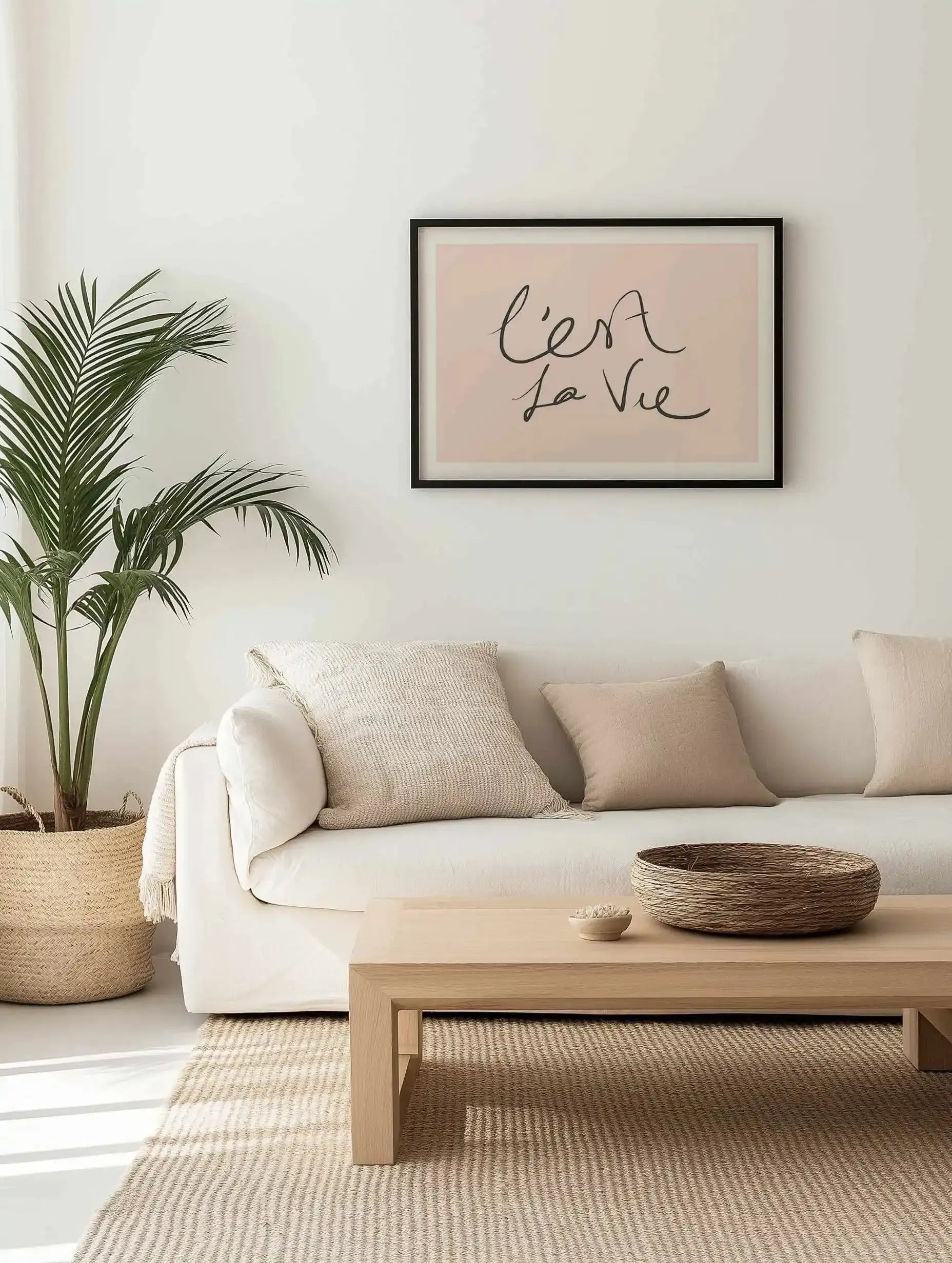C'est La Vie 2.0 Art Print from Olive et Oriel where you can shop wallpaper and artworks online