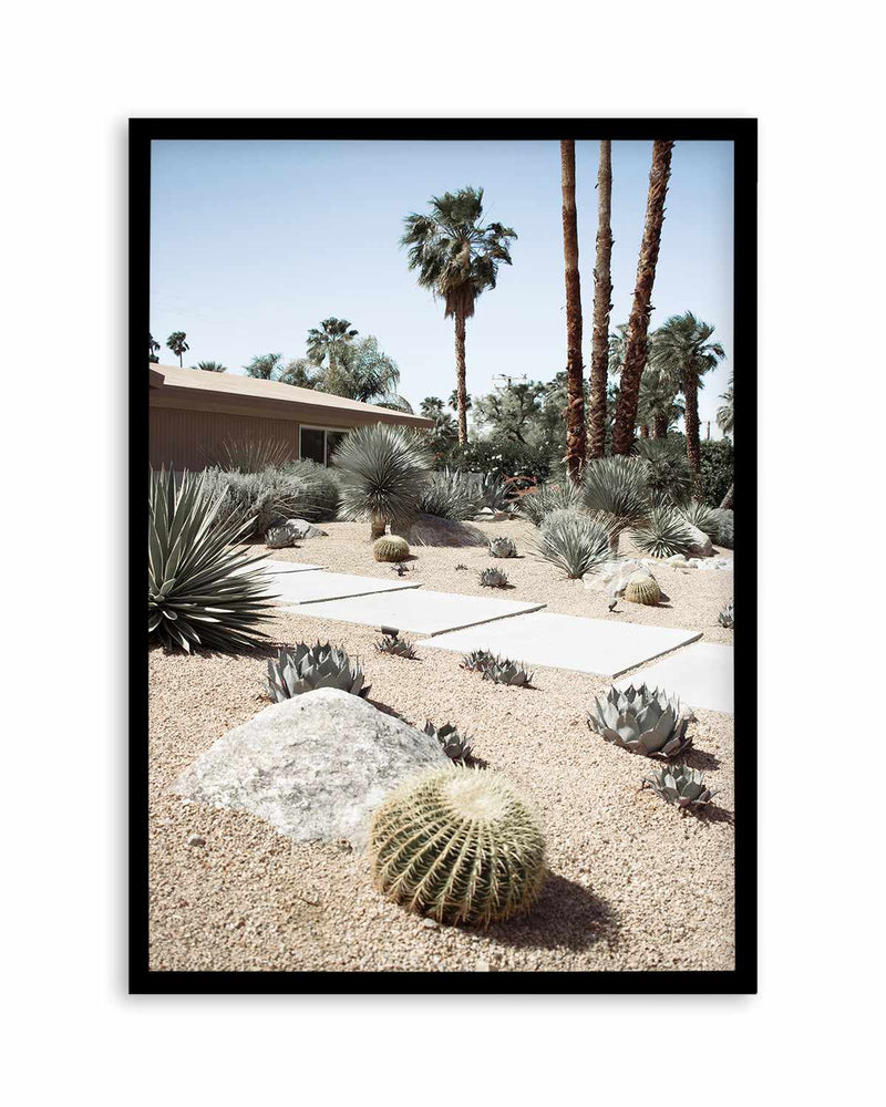 Cactus Garden Palm Springs Art Print