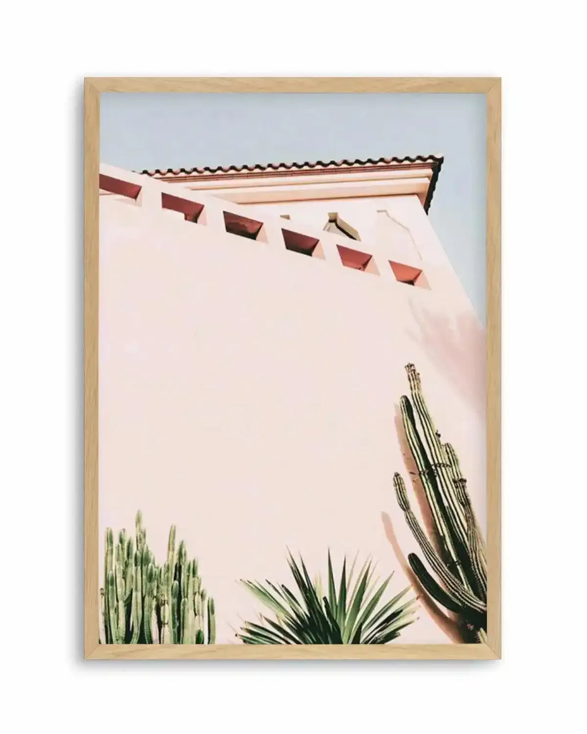 Cactus Wall II Art Print from Olive et Oriel where you can shop wallpaper and artworks online