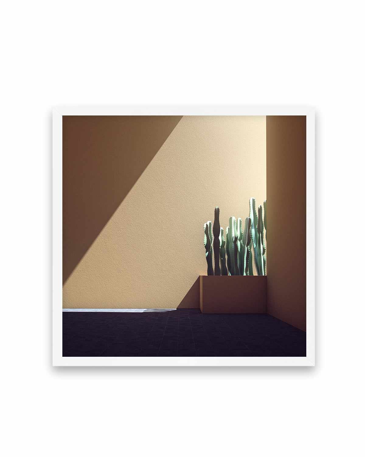 Cactus Wall by Guachinarte Art Print