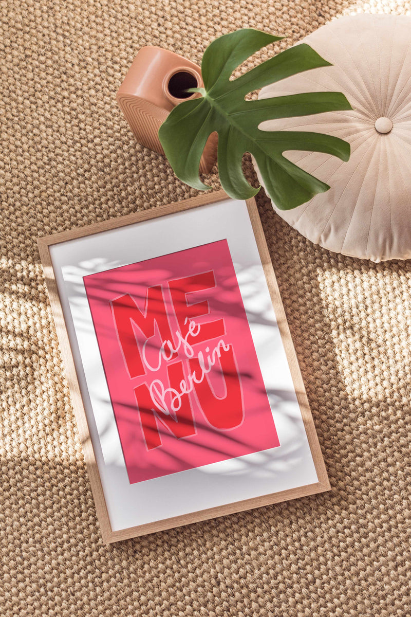 Cafe Berlin By Athene Fritsch | Art Print from Olive et Oriel where you can shop wallpaper and artworks online