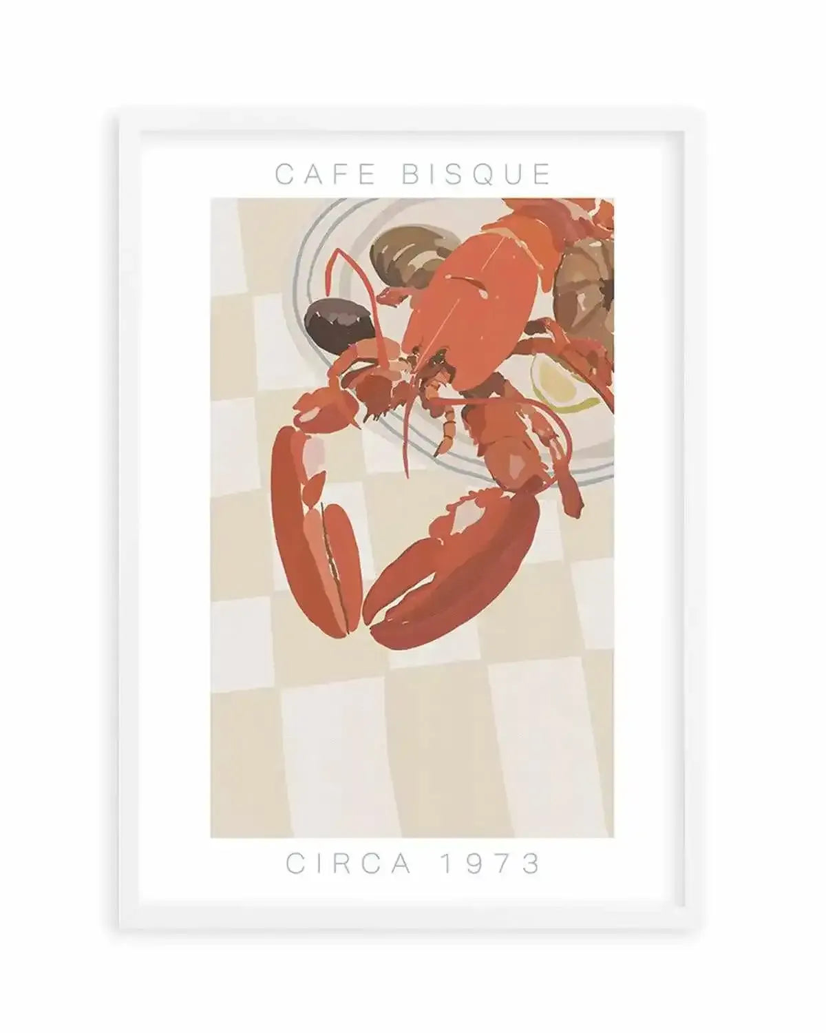 Cafe Bisque Art Print from Olive et Oriel where you can shop wallpaper and artworks online