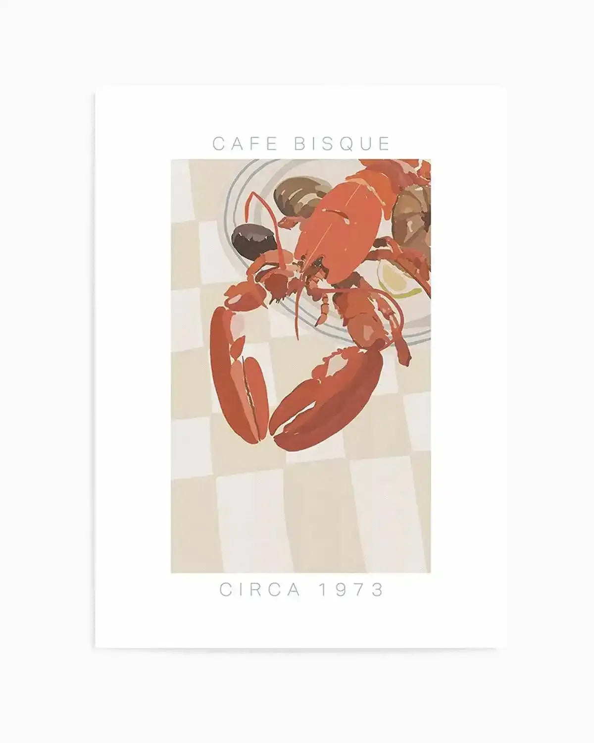 Cafe Bisque Art Print from Olive et Oriel where you can shop wallpaper and artworks online