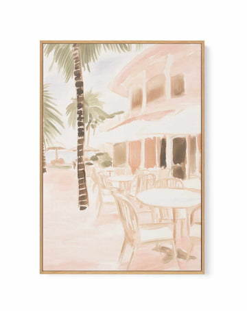 Cafe Contigo | Framed Canvas Art Print from Olive et Oriel where you can shop wallpaper and artworks online