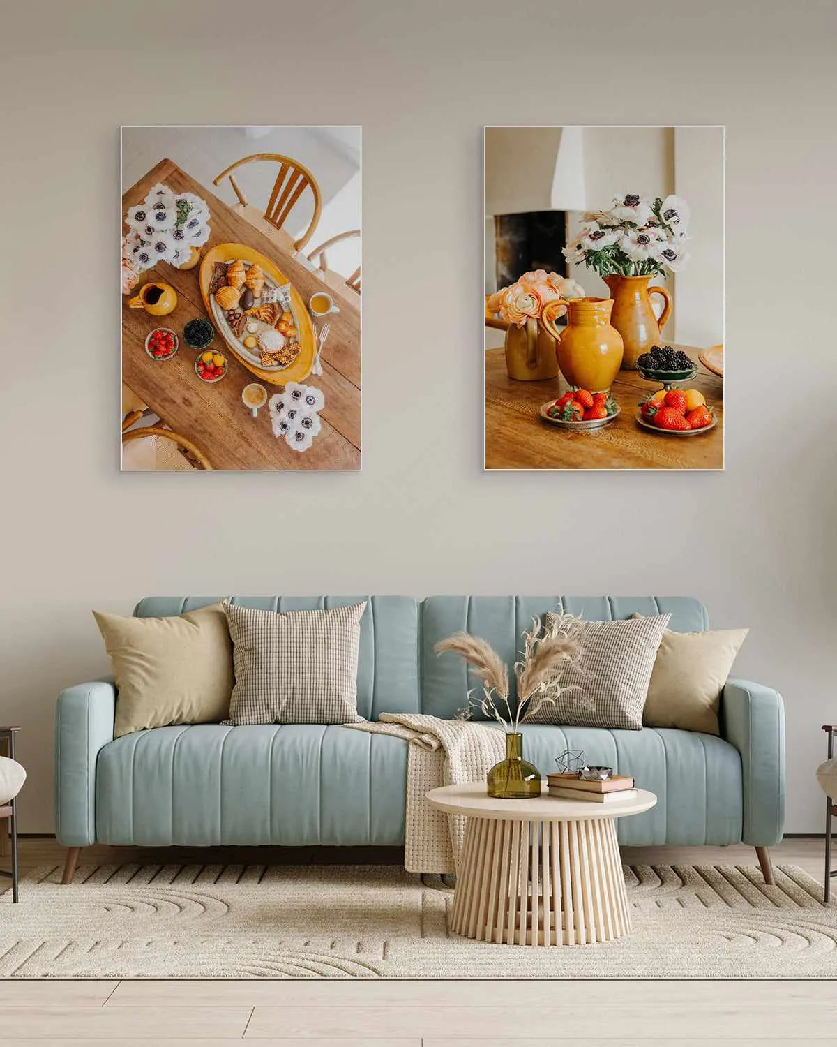 Cafe Style II by Jovani Demetrie | Framed Canvas Art Print from Olive et Oriel where you can shop wallpaper and artworks online