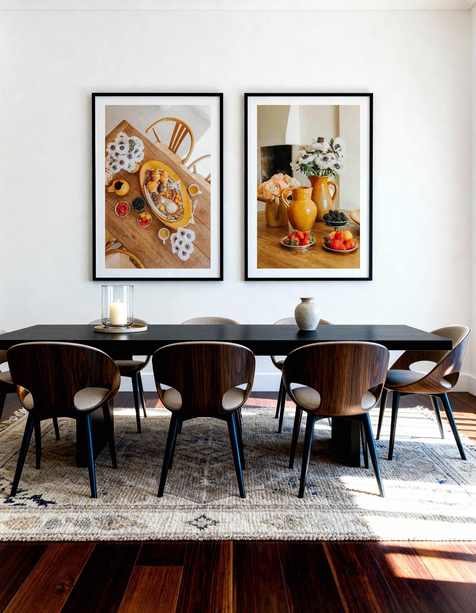 Cafe Style I & II by Jovani Demetrie Art Print Set of 2 | Matching Wall Art from Olive et Oriel where you can shop wallpaper and artworks online