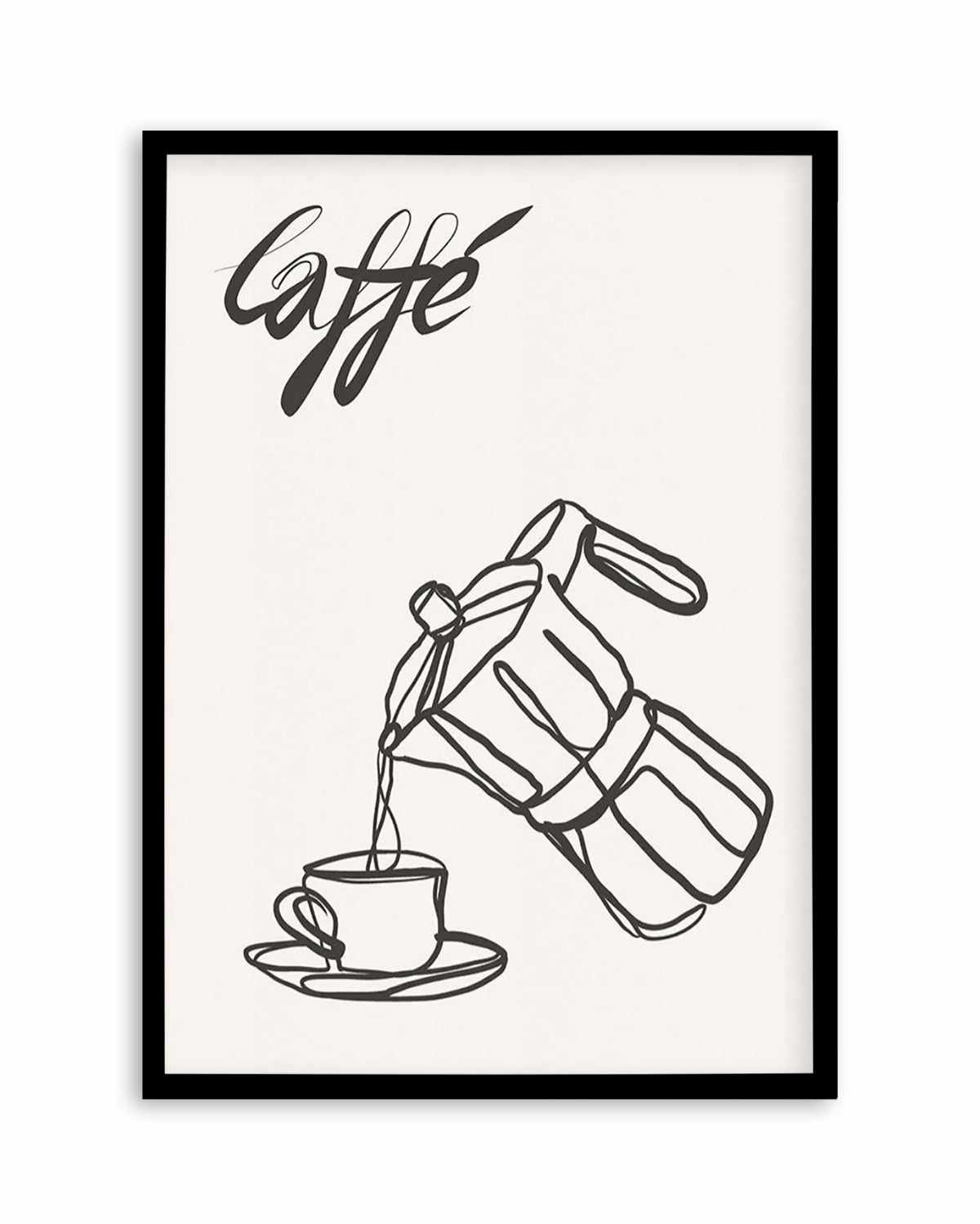 Caffe Italiano I Art Print