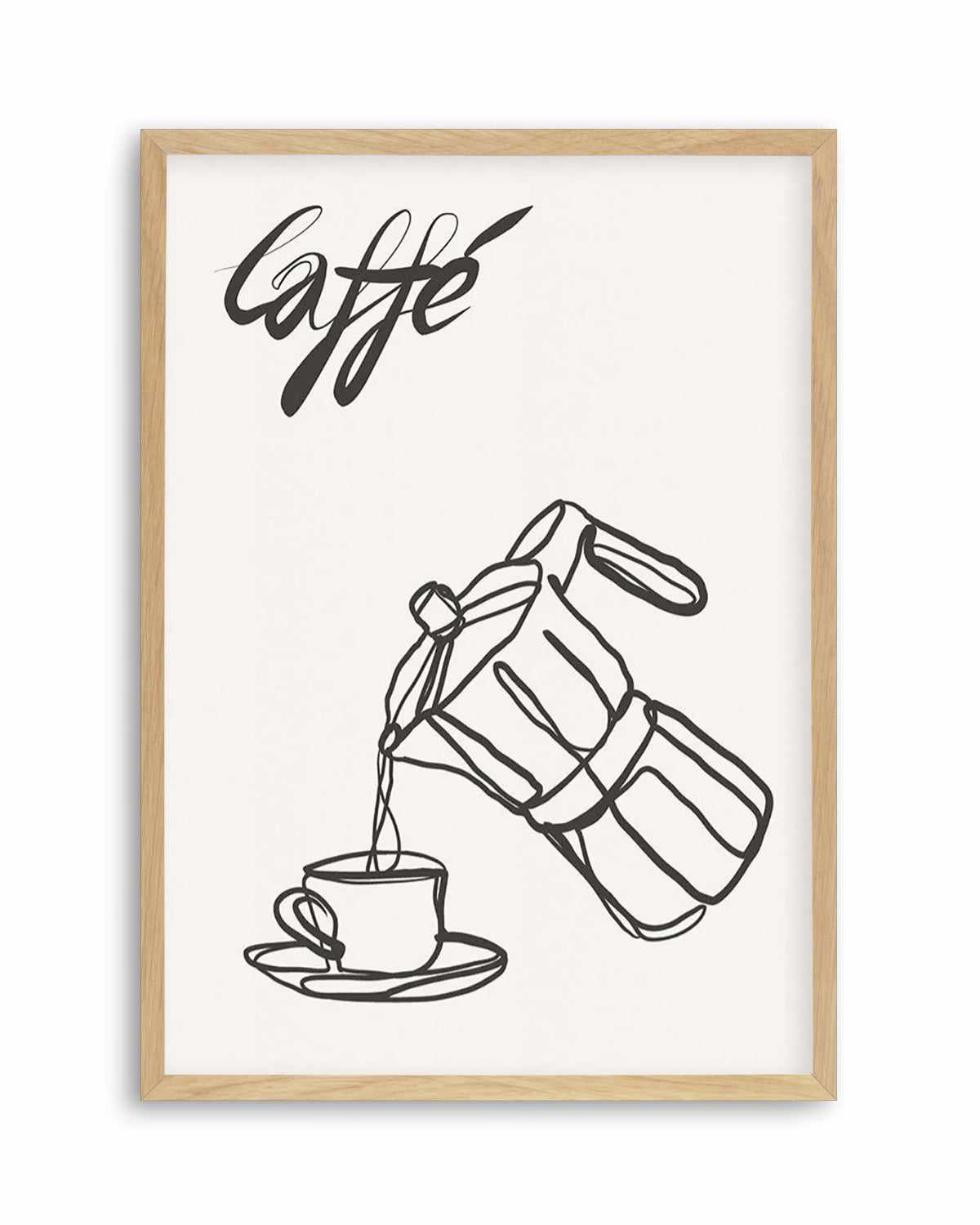 Caffe Italiano I Art Print