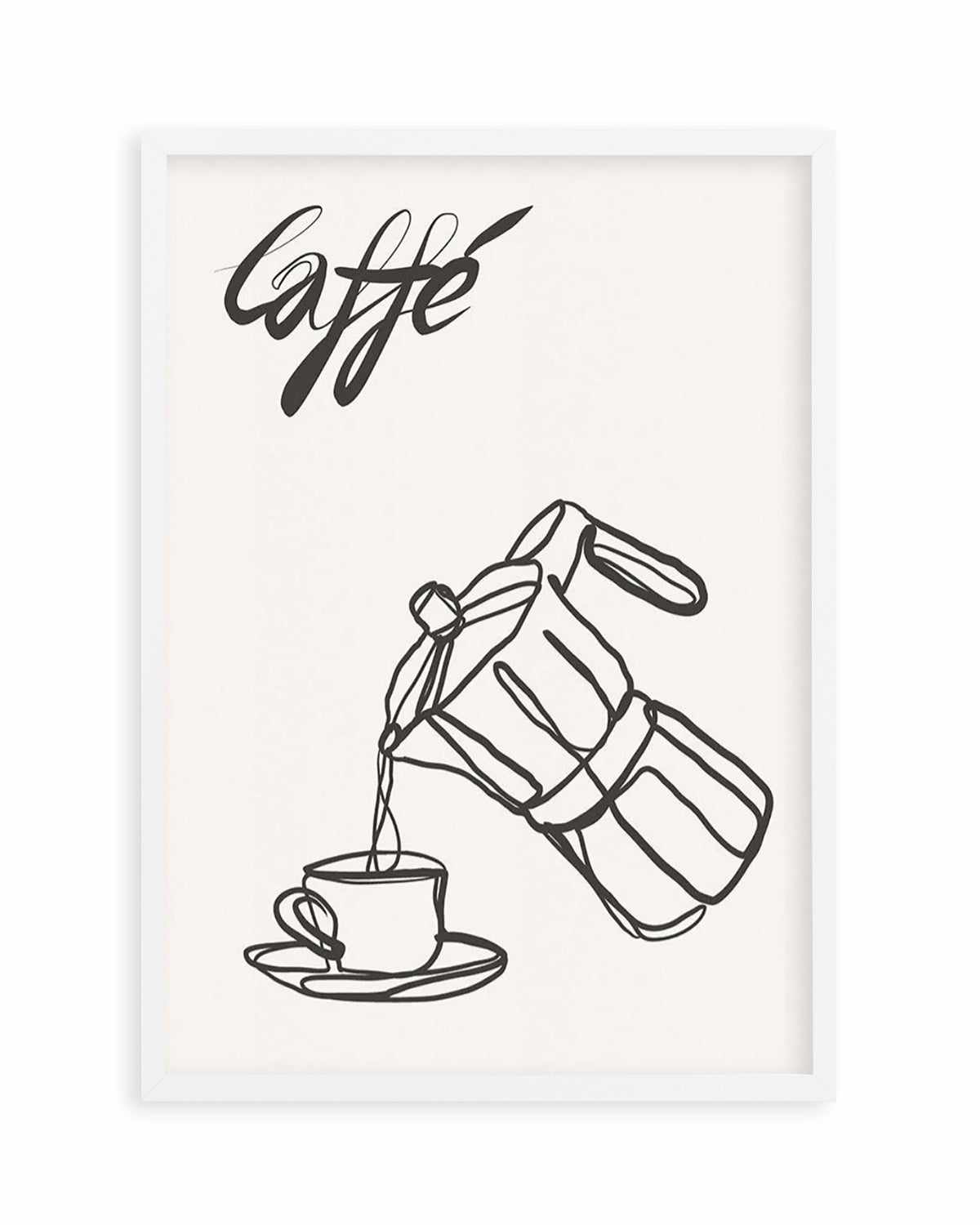 Caffe Italiano I Art Print