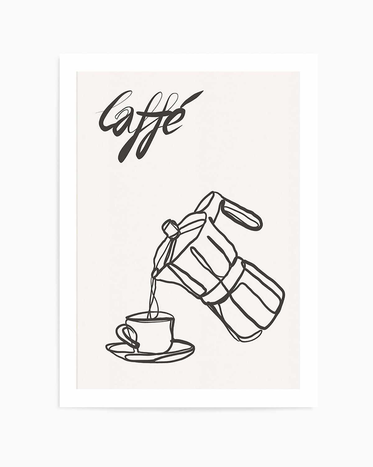 Caffe Italiano I Art Print