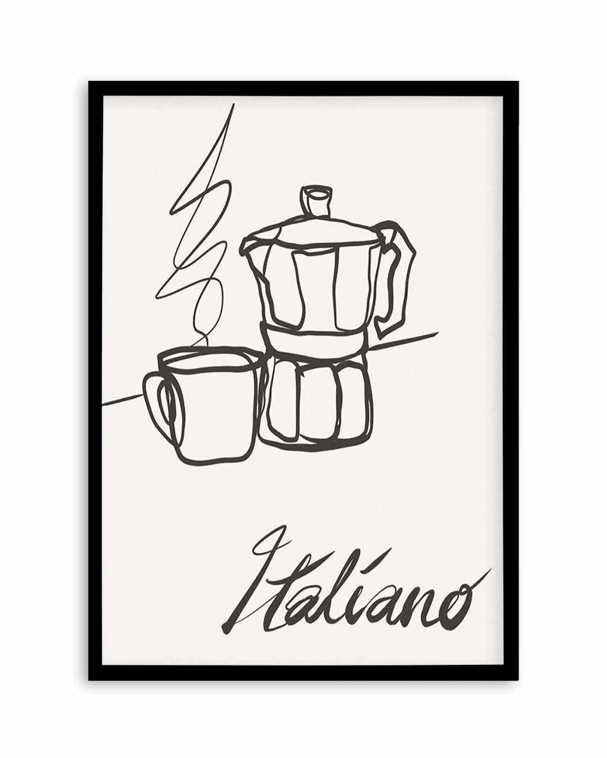 Caffe Italiano II Art Print