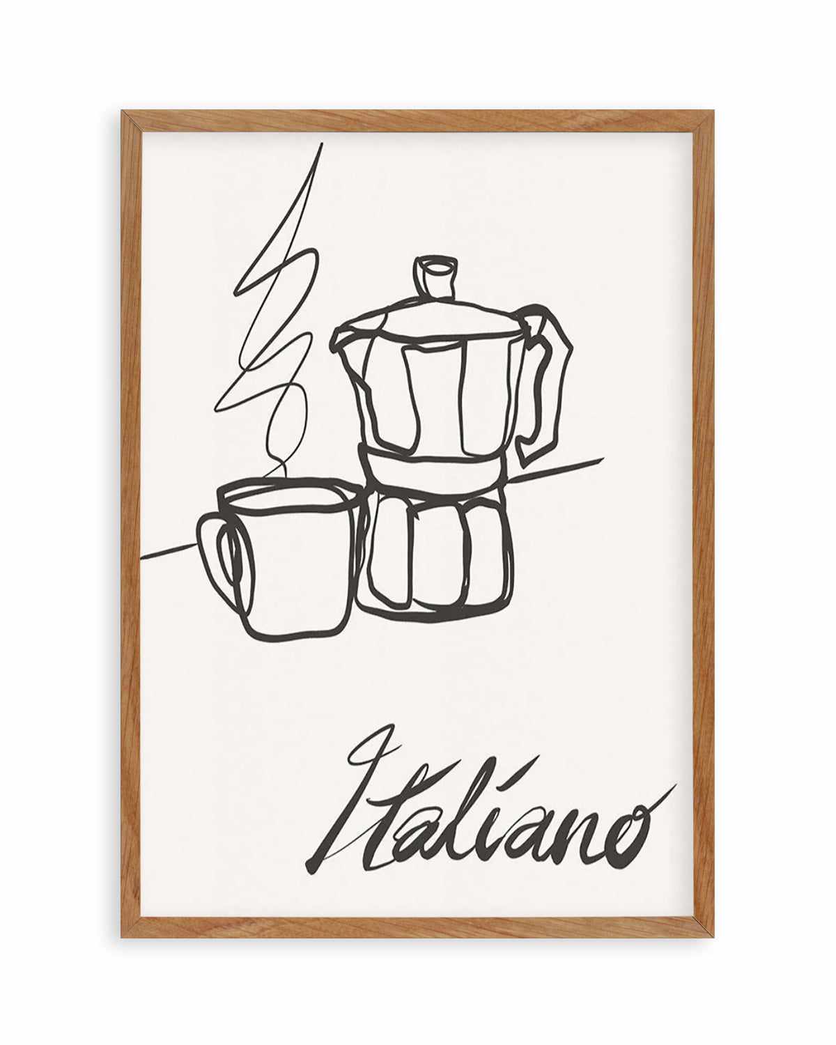 Caffe Italiano II Art Print