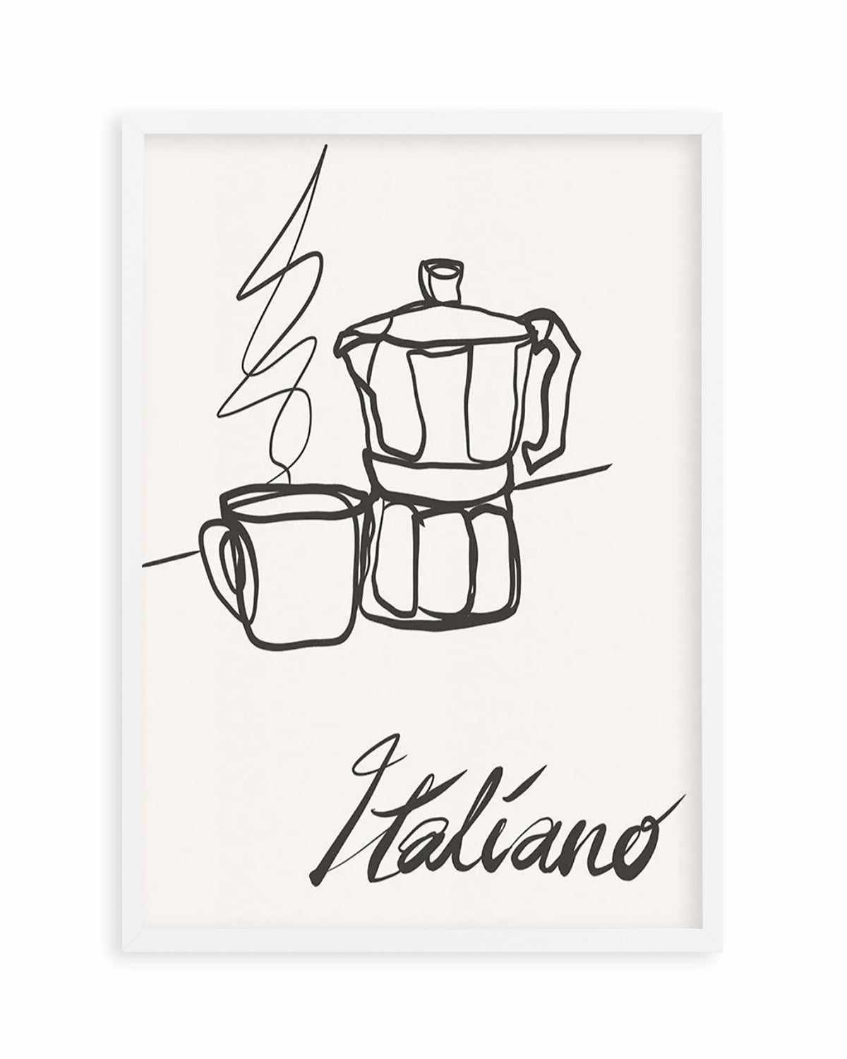 Caffe Italiano II Art Print