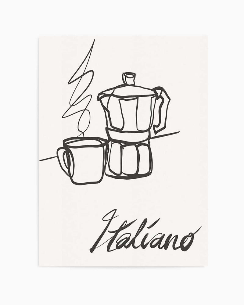 Caffe Italiano II Art Print