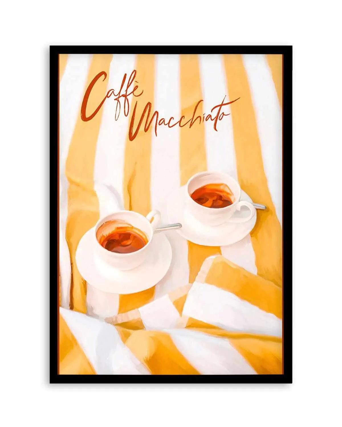 Caffe Macchiato Art Print from Olive et Oriel where you can shop wallpaper and artworks online