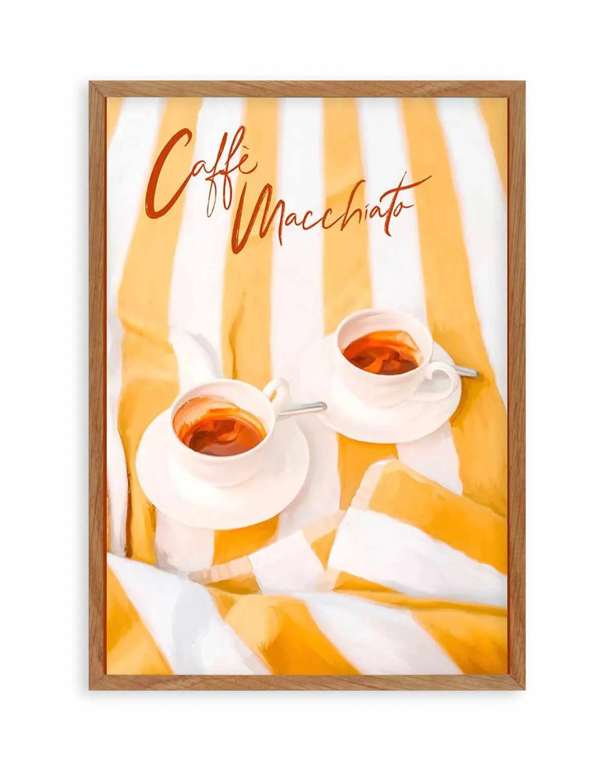 Caffe Macchiato Art Print from Olive et Oriel where you can shop wallpaper and artworks online