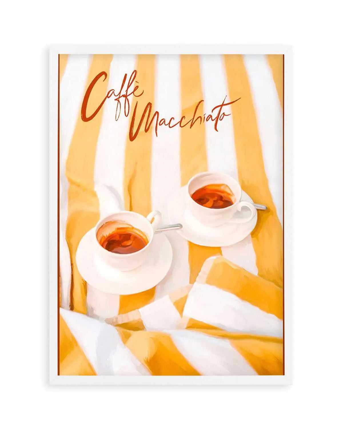 Caffe Macchiato Art Print from Olive et Oriel where you can shop wallpaper and artworks online