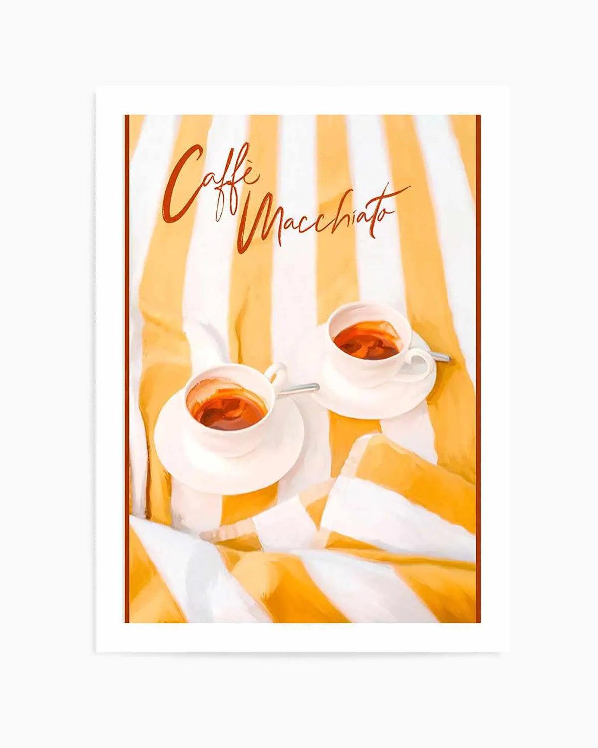 Caffe Macchiato Art Print from Olive et Oriel where you can shop wallpaper and artworks online