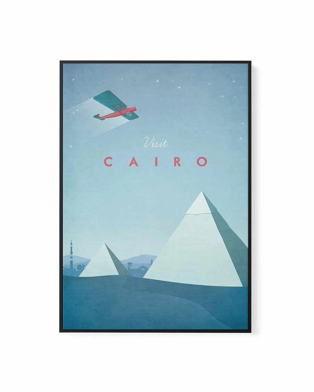 Cairo by Henry Rivers | Framed Canvas Art Print from Olive et Oriel where you can shop wallpaper and artworks online
