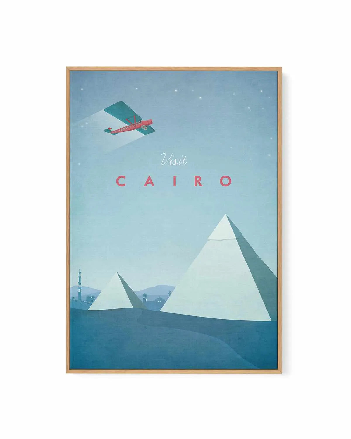 Cairo by Henry Rivers | Framed Canvas Art Print from Olive et Oriel where you can shop wallpaper and artworks online