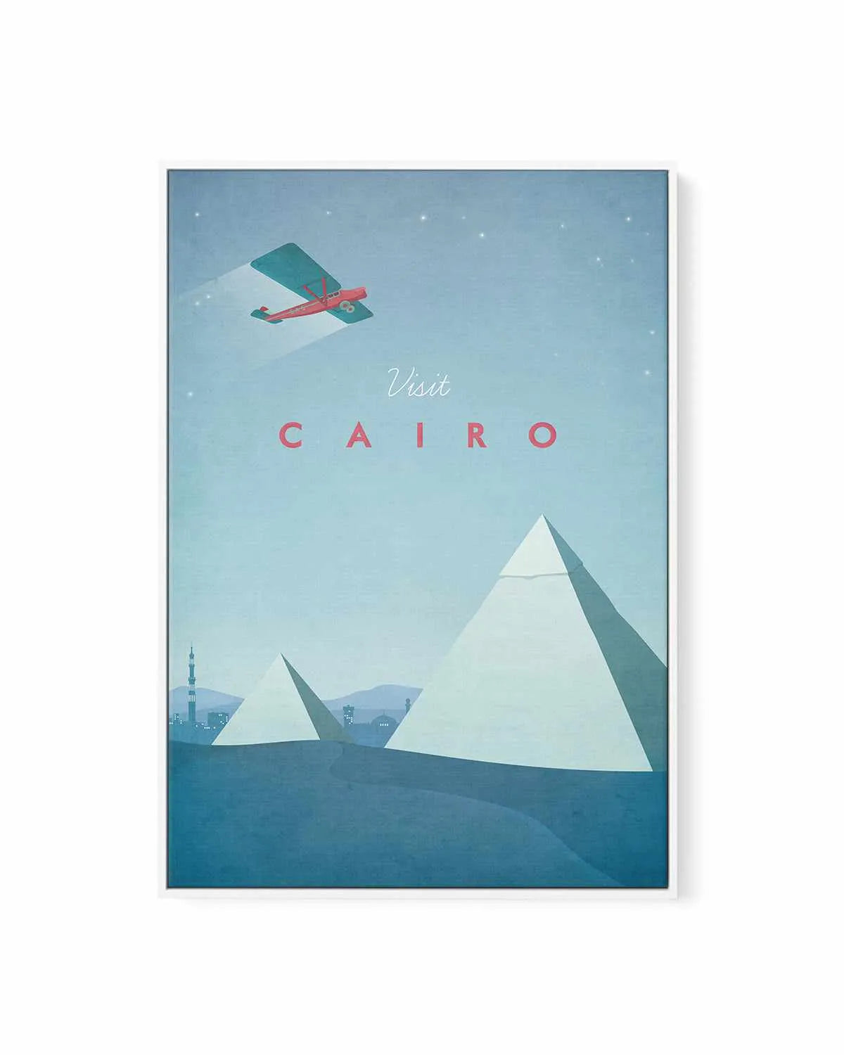 Cairo by Henry Rivers | Framed Canvas Art Print from Olive et Oriel where you can shop wallpaper and artworks online