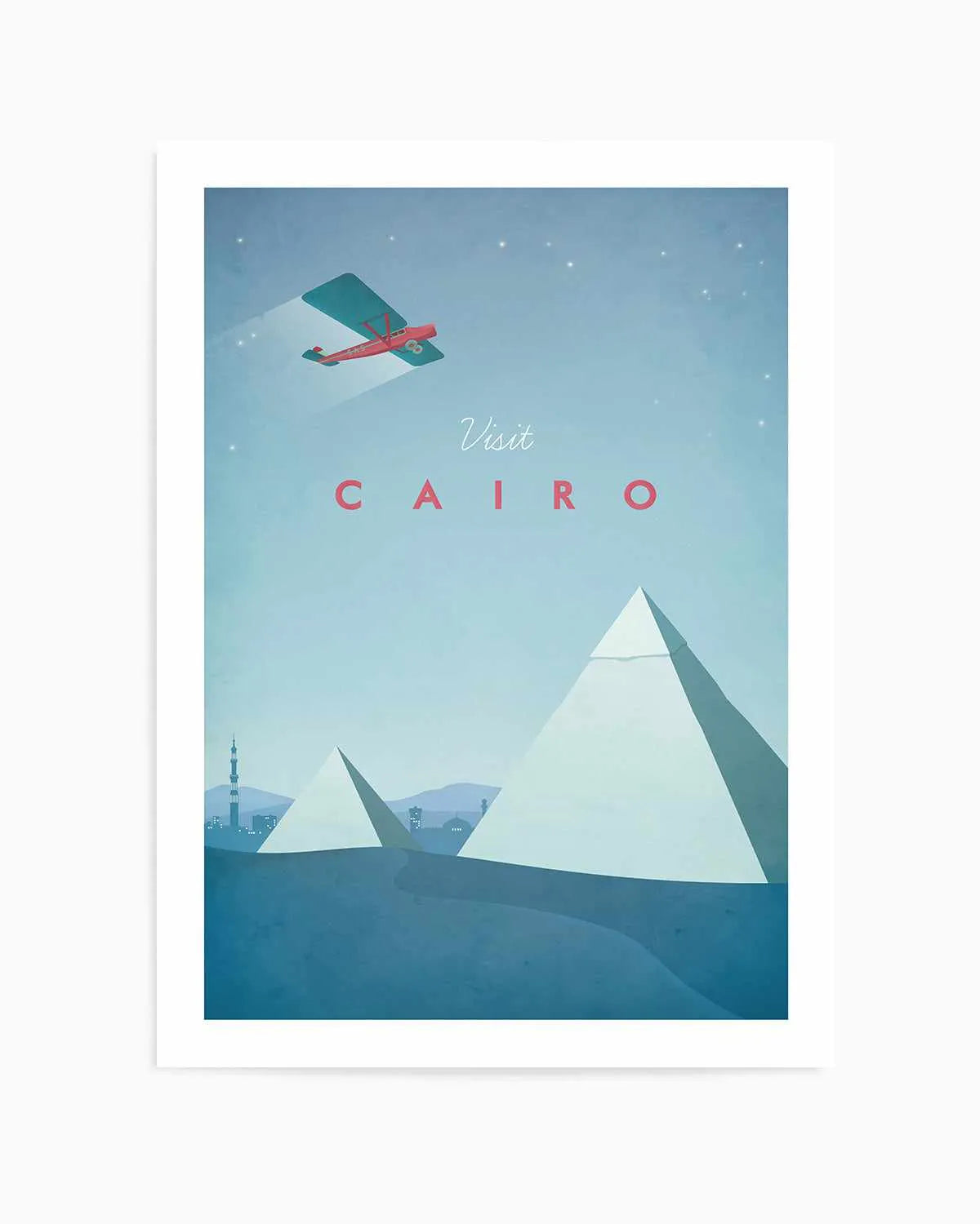 Cairo by Henry Rivers Art Print from Olive et Oriel where you can shop wallpaper and artworks online