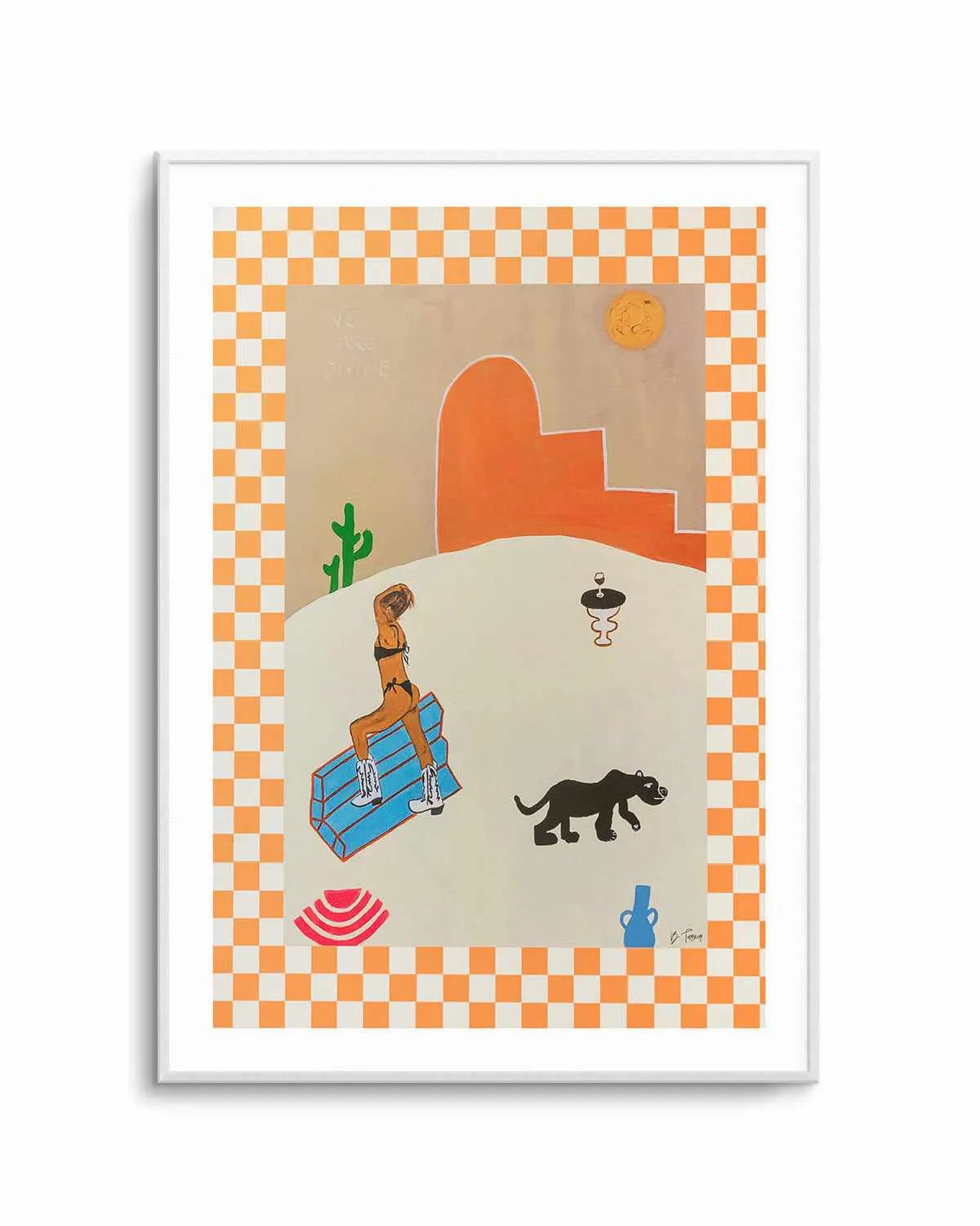 Calamity in the West by Britney Turner Art Print from Olive et Oriel where you can shop wallpaper and artworks online