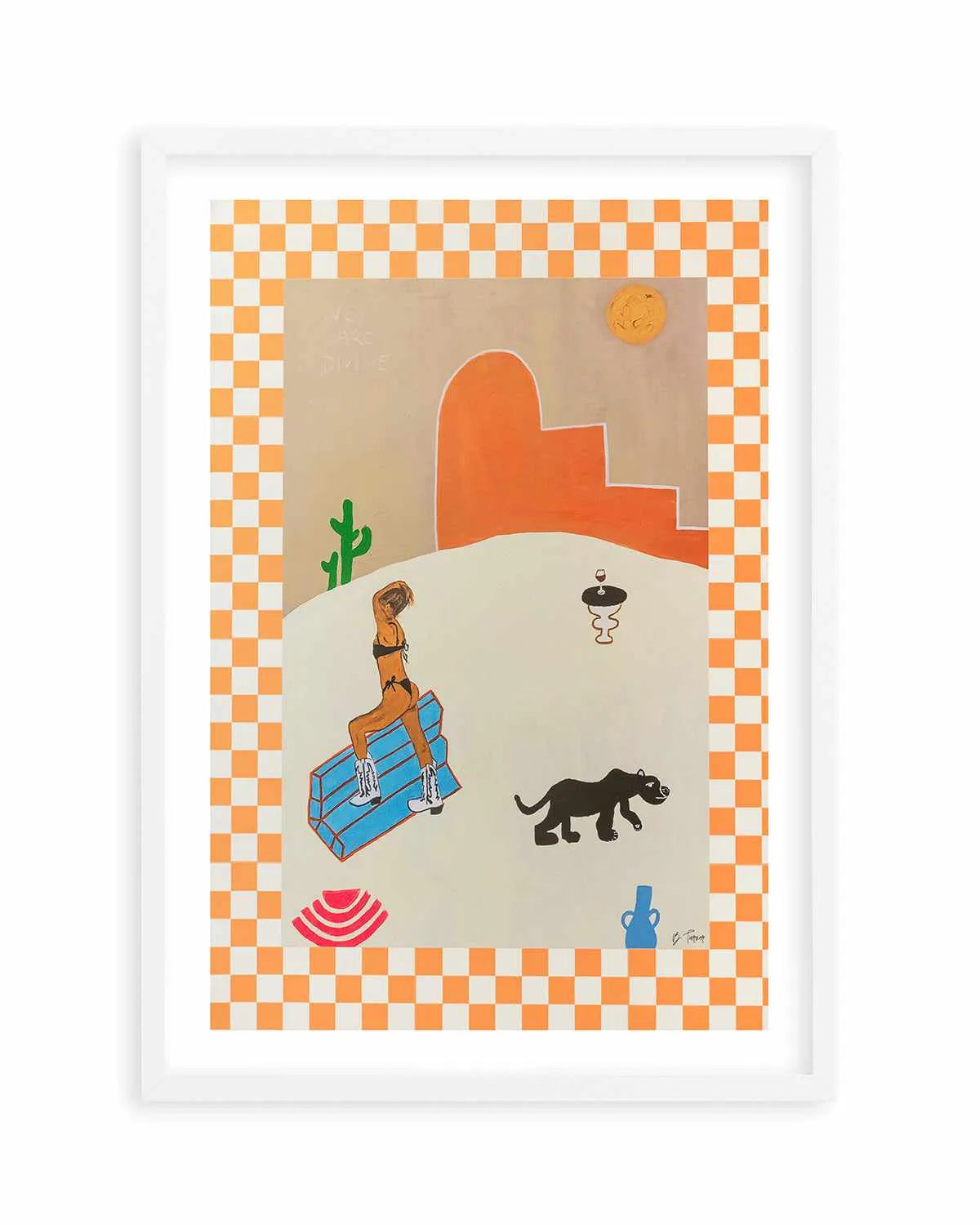 Calamity in the West by Britney Turner Art Print from Olive et Oriel where you can shop wallpaper and artworks online