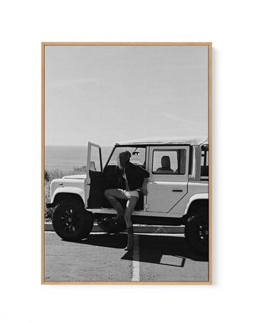 Cali Cowgirl by Carson Grzegorczyk | Framed Canvas Wall Art