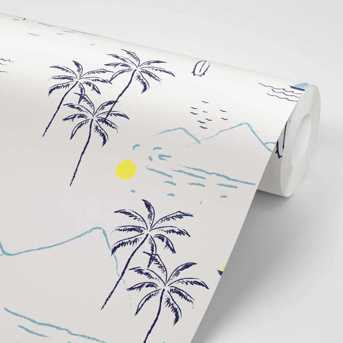 Cali' Dreams Wallpaper-Wallpaper-Buy Kids Removable Wallpaper Online Our Custom Made Children√¢‚Ç¨‚Ñ¢s Wallpapers Are A Fun Way To Decorate And Enhance Boys Bedroom Decor And Girls Bedrooms They Are An Amazing Addition To Your Kids Bedroom Walls Our Collection of Kids Wallpaper Is Sure To Transform Your Kids Rooms Interior Style From Pink Wallpaper To Dinosaur Wallpaper Even Marble Wallpapers For Teen Boys Shop Peel And Stick Wallpaper Online Today With Olive et Oriel