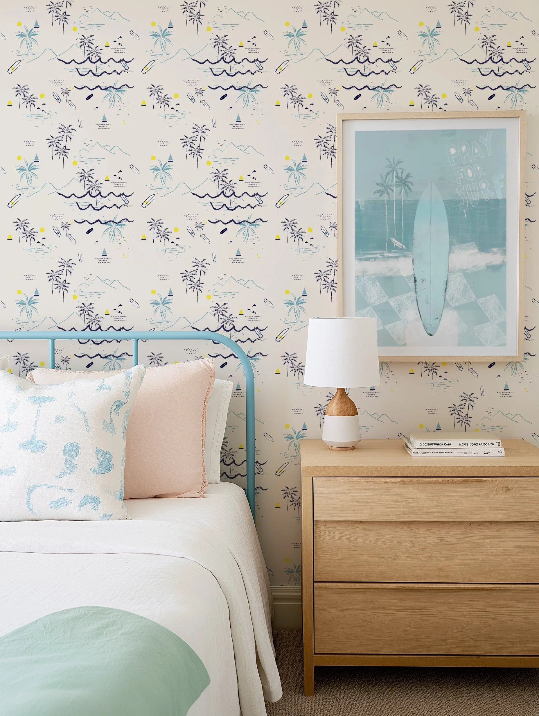 Cali' Dreams Wallpaper from Olive et Oriel where you can shop wallpaper and artworks online