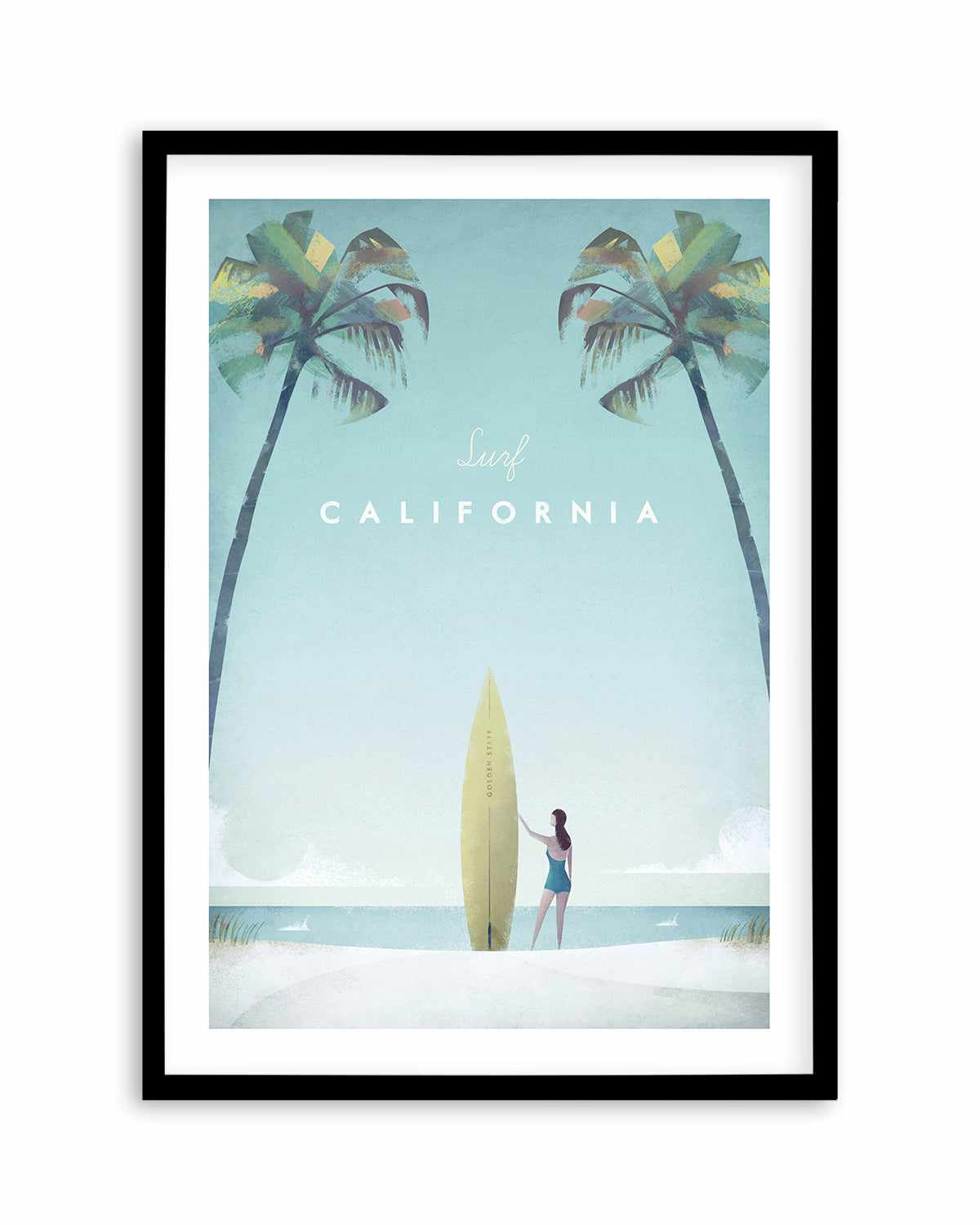 California by Henry Rivers Art Print