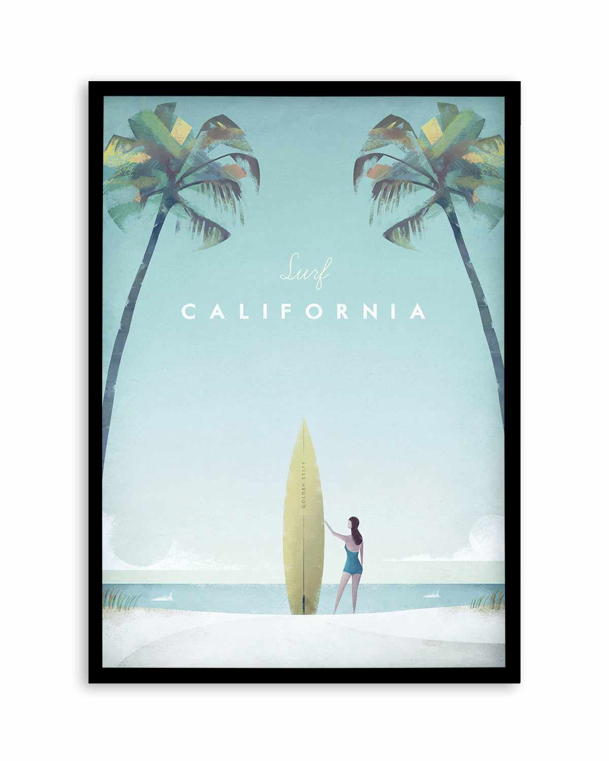 California by Henry Rivers Art Print