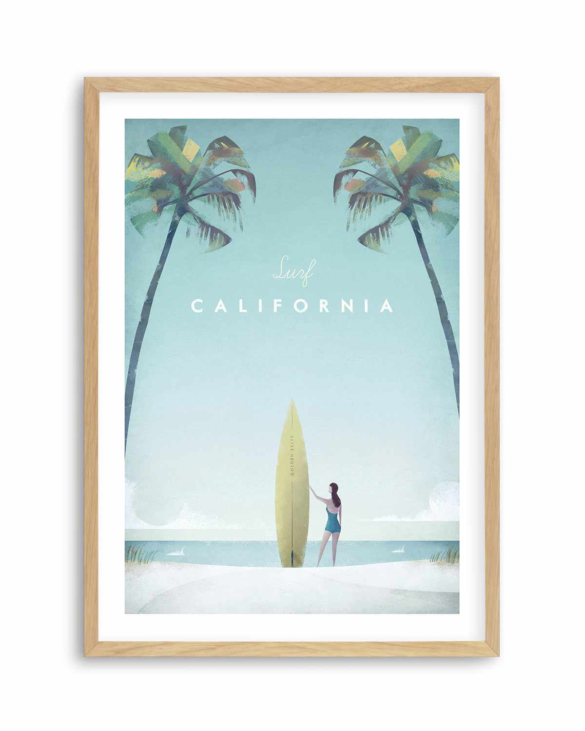 California by Henry Rivers Art Print