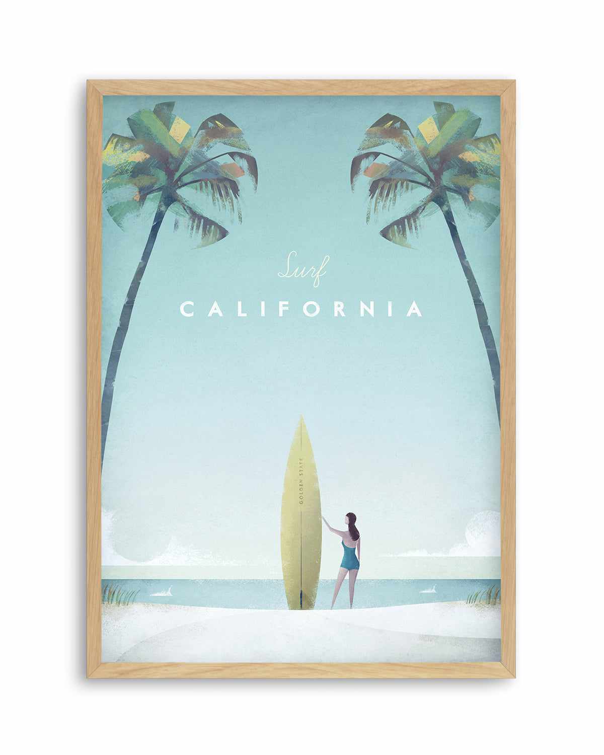 California by Henry Rivers Art Print