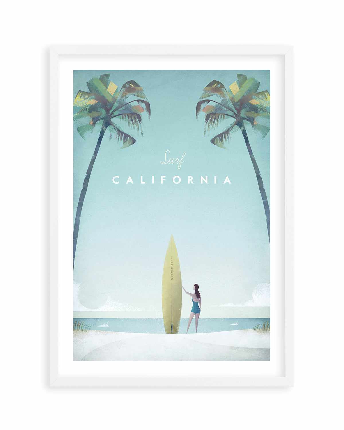 California by Henry Rivers Art Print