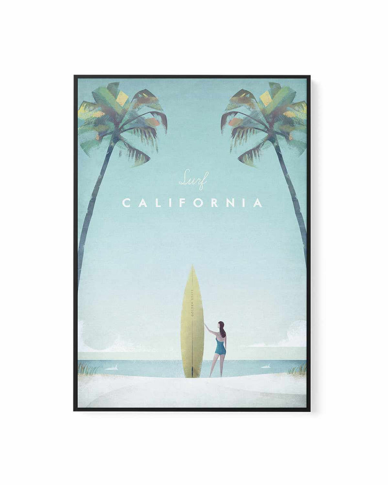 California by Henry Rivers | Framed Canvas Art Print