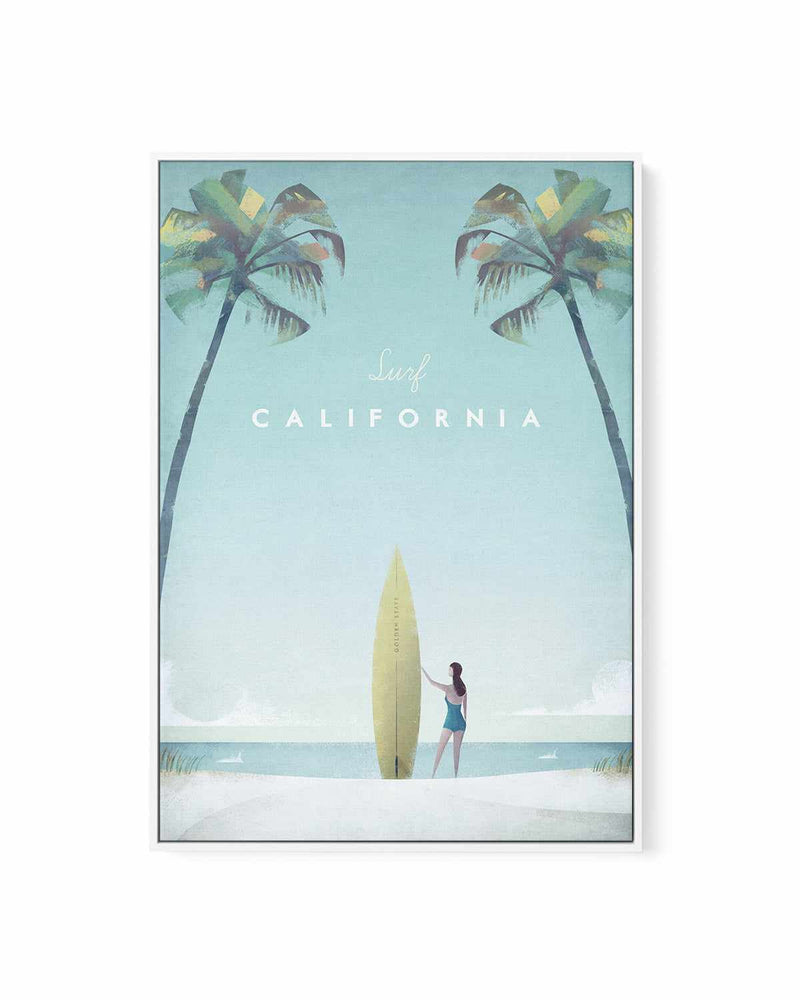 California by Henry Rivers | Framed Canvas Art Print