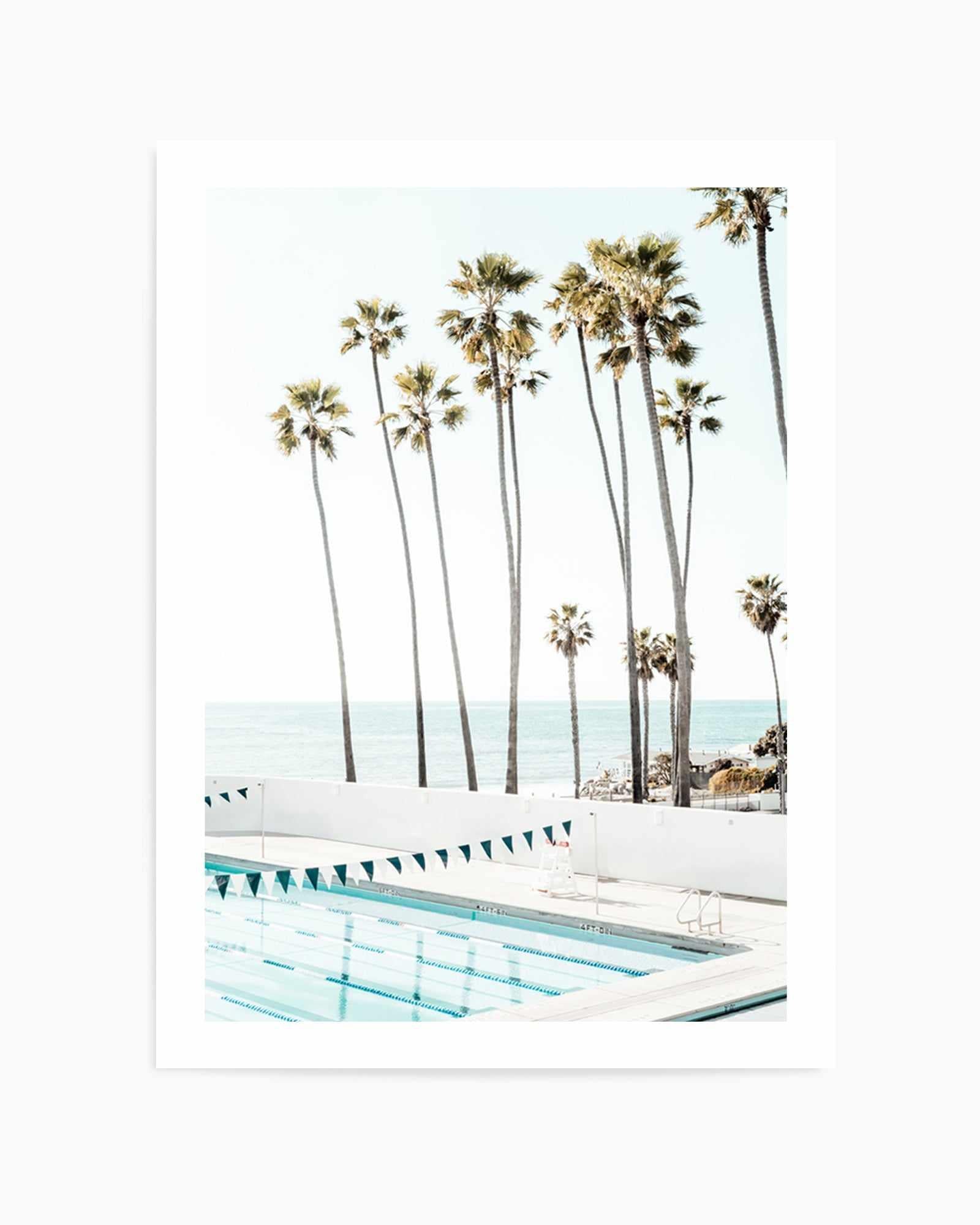 California Beach Club by Teigan Geercke | Art Print from Olive et Oriel where you can shop wallpaper and artworks online