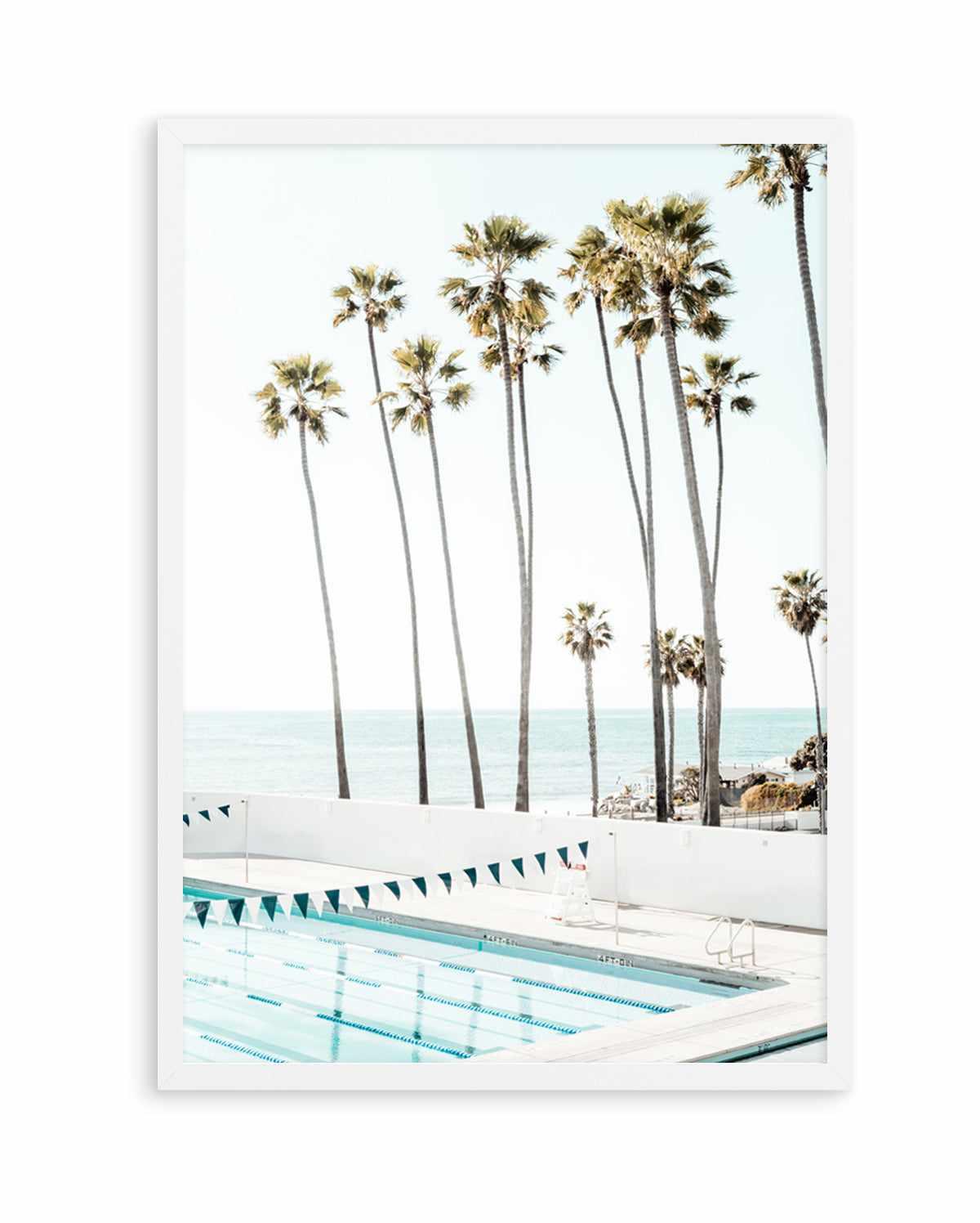 California Beach Club by Teigan Geercke | Art Print from Olive et Oriel where you can shop wallpaper and artworks online