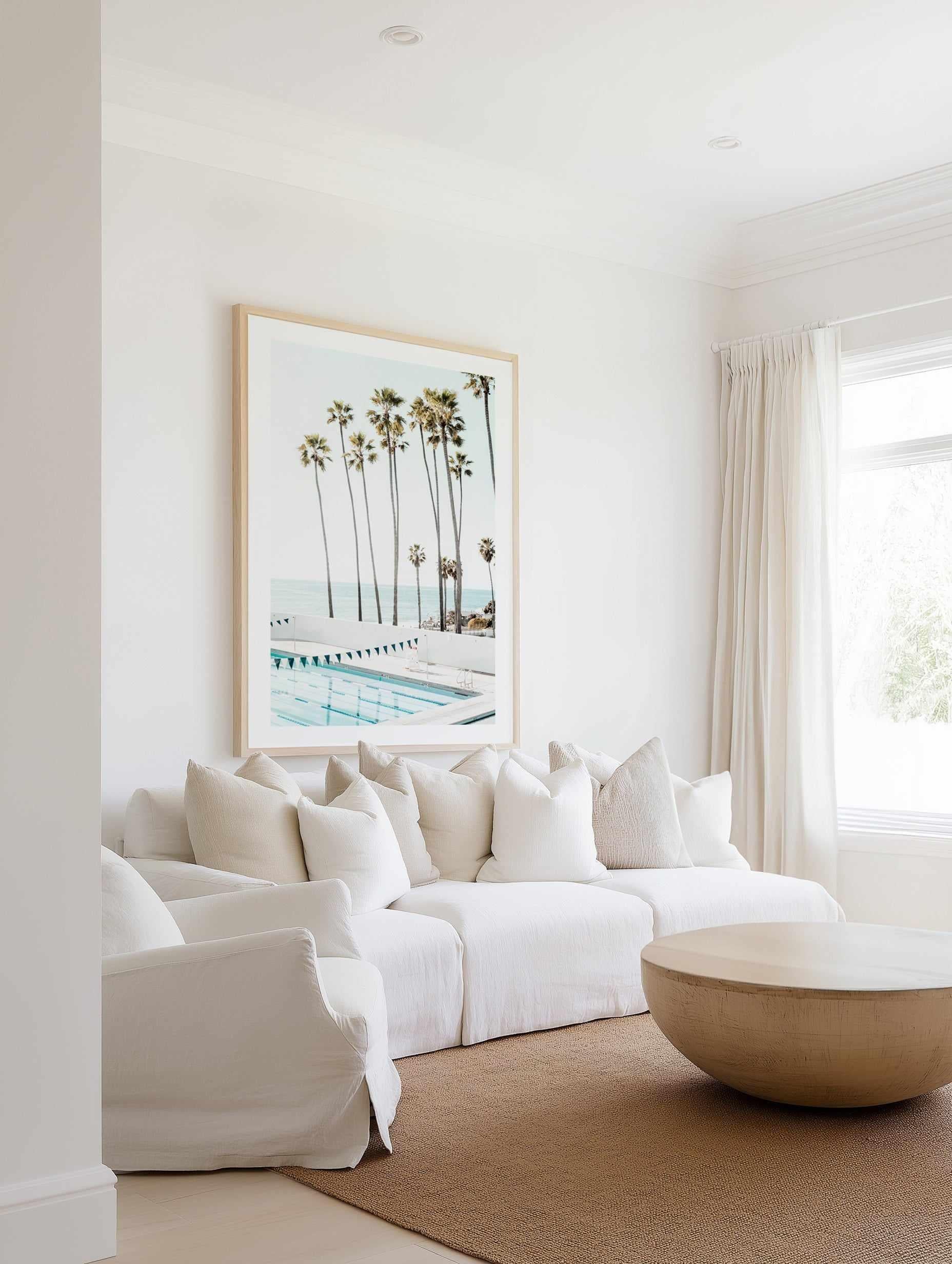 California Beach Club by Teigan Geercke | Art Print from Olive et Oriel where you can shop wallpaper and artworks online