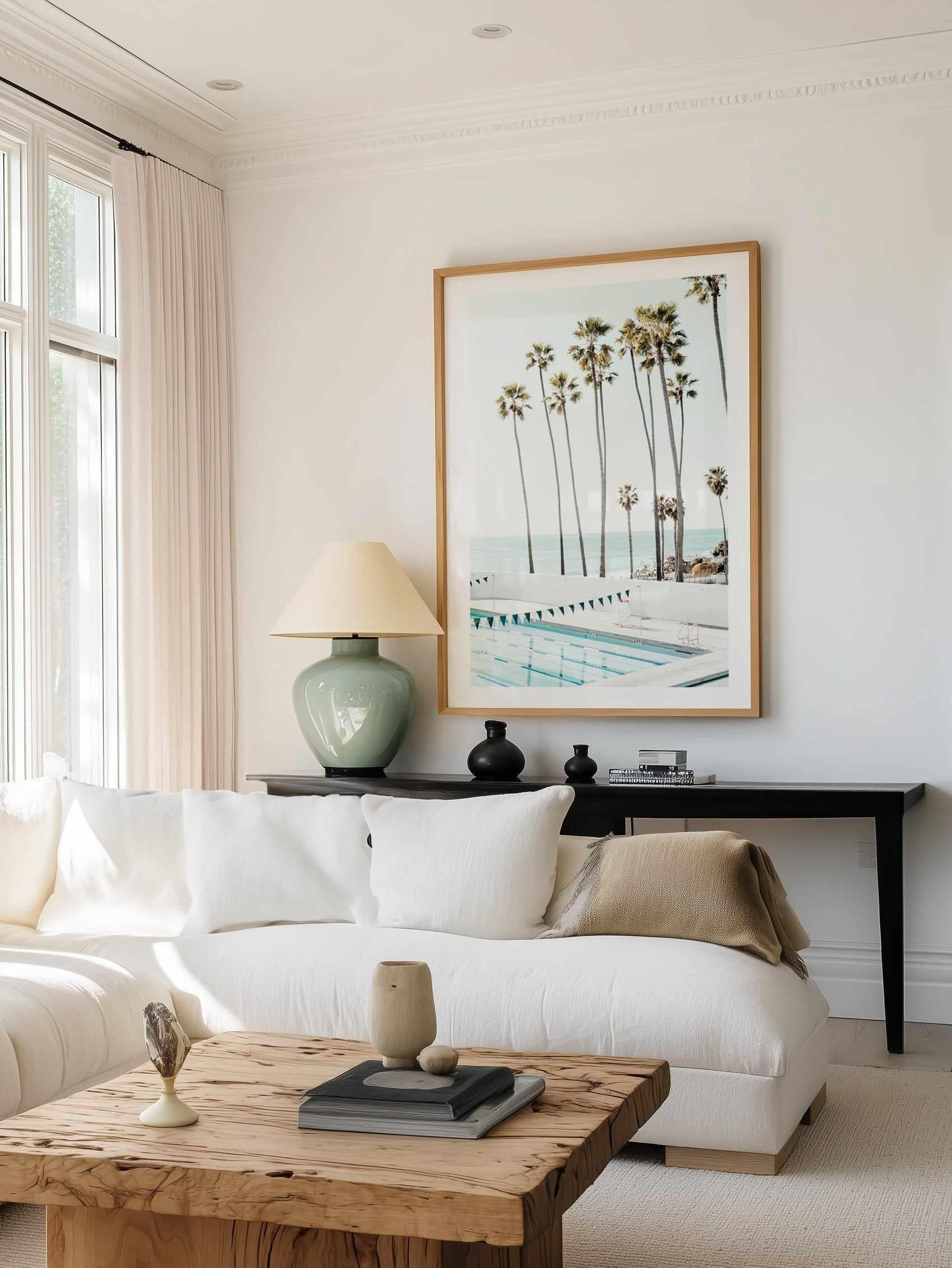 California Beach Club by Teigan Geercke | Art Print from Olive et Oriel where you can shop wallpaper and artworks online