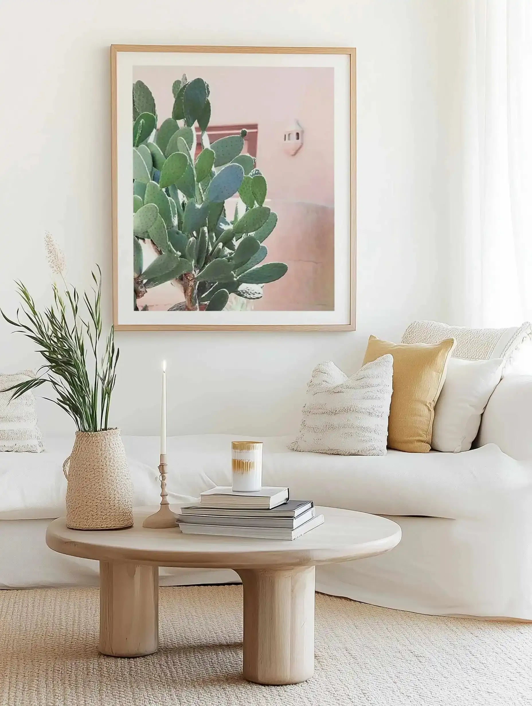 California Cactus I Art Print from Olive et Oriel where you can shop wallpaper and artworks online