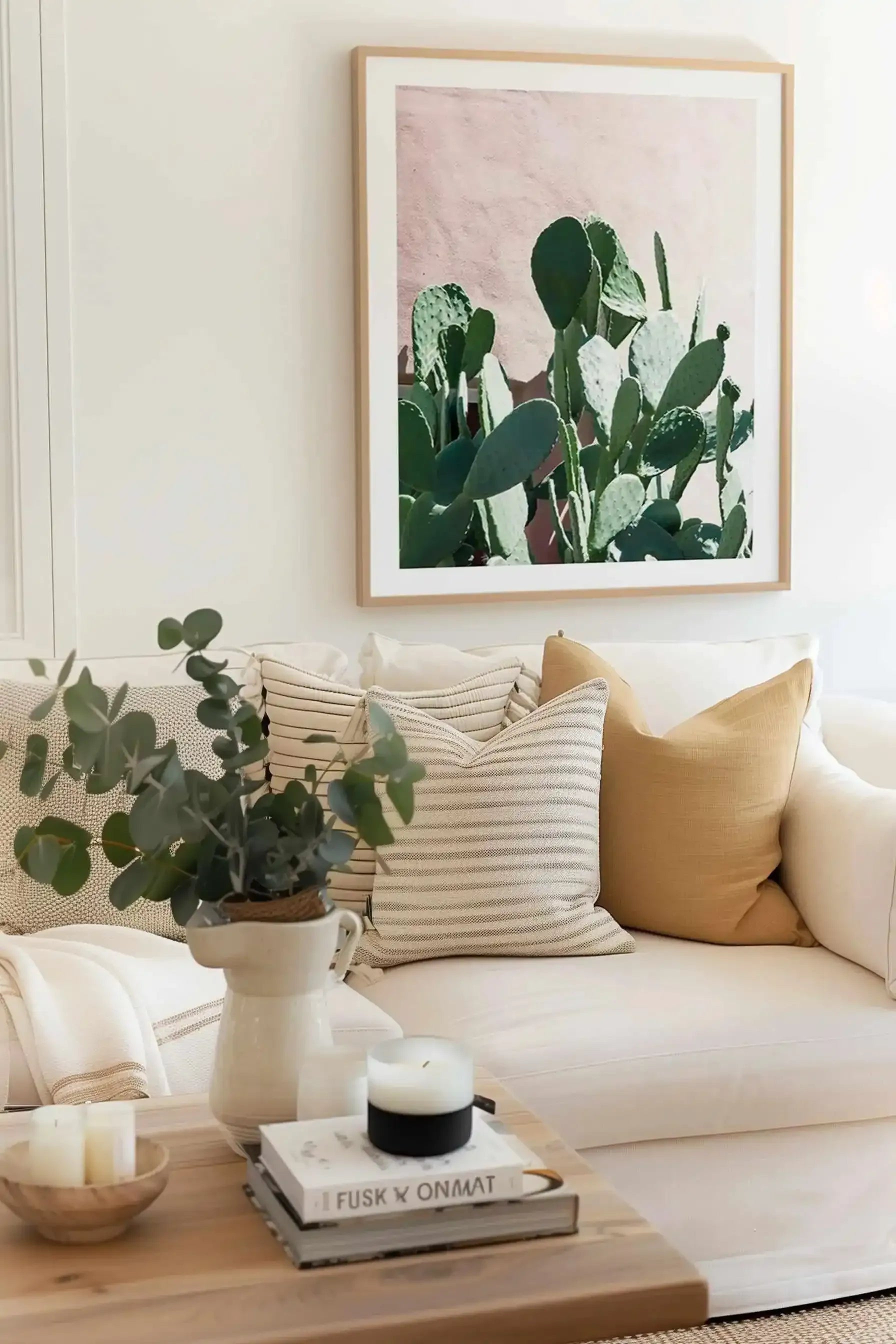 California Cactus II Art Print from Olive et Oriel where you can shop wallpaper and artworks online