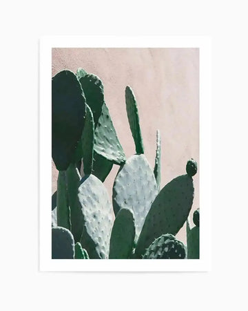 California Cactus III Art Print art print, framed