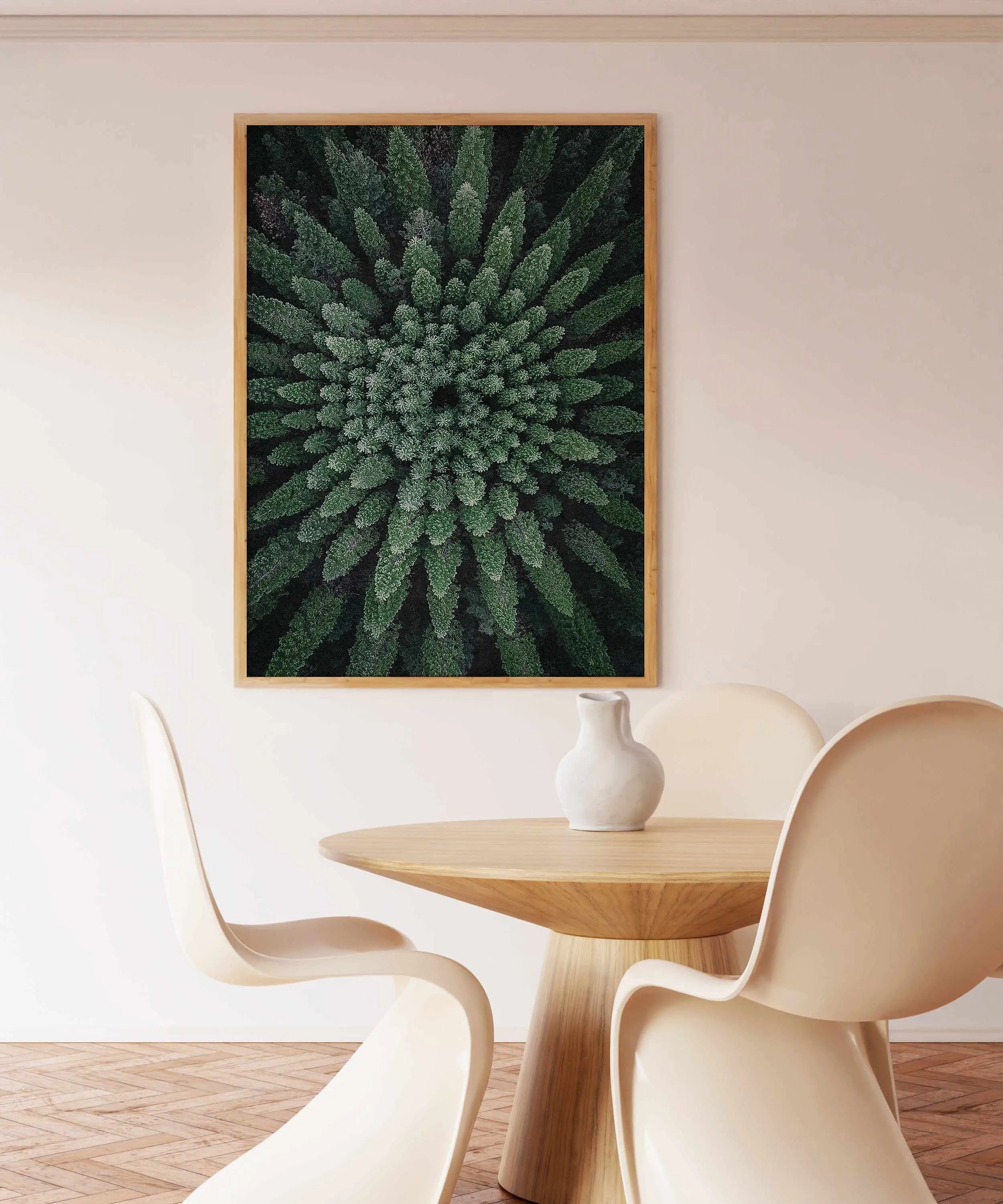 California Circle Trees by Kalen X | Art Print from Olive et Oriel where you can shop wallpaper and artworks online