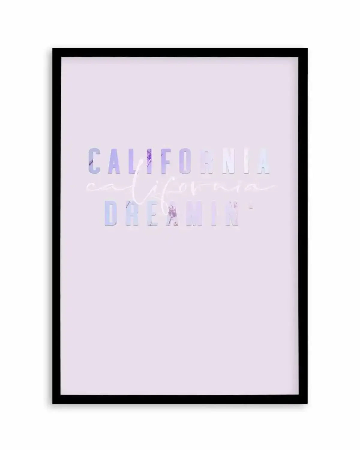 California Dreamin' | 2 Colour Options Art Print from Olive et Oriel where you can shop wallpaper and artworks online