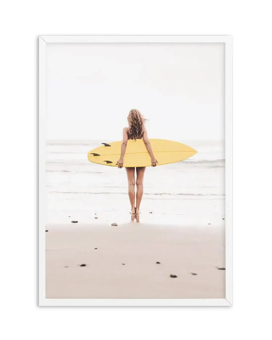 California Girl | 4 Colour Options Art Print-PRINT-Olive et Oriel-Olive et Oriel-A4 | 8.3" x 11.7" | 21 x 29.7cm-White-With White Border-Buy-Australian-Art-Prints-Online-with-Olive-et-Oriel-Your-Artwork-Specialists-Austrailia-Decorate-With-Coastal-Photo-Wall-Art-Prints-From-Our-Beach-House-Artwork-Collection-Fine-Poster-and-Framed-Artwork